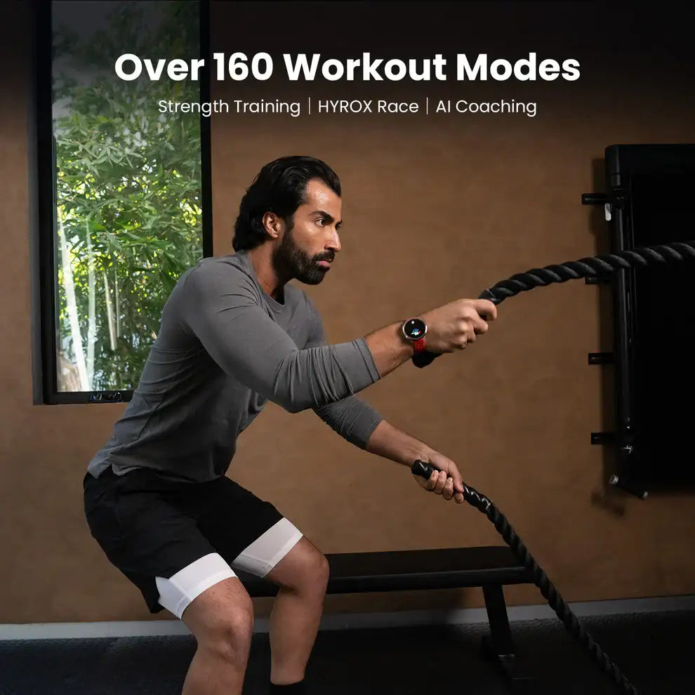 Amazfit Active 2 (Round) Black Leather