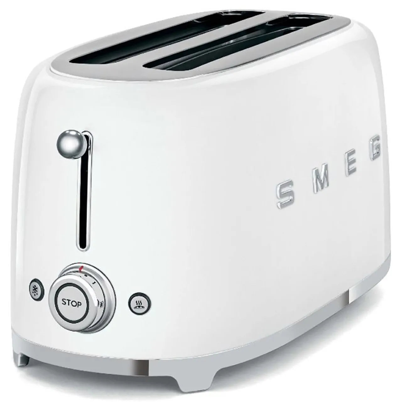 SMEG TSF02WHEU 50’s Retro Style 4-Slice Toaster – White