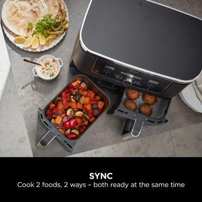 Ninja Foodi MAX Dual Zone Air Fryer 9.5L AF400EU