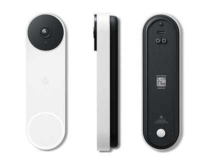 Google Doorbell Battery Snow