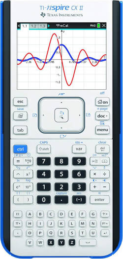 Texas Instruments TI-Nspire CX II Graphing Calculator – White