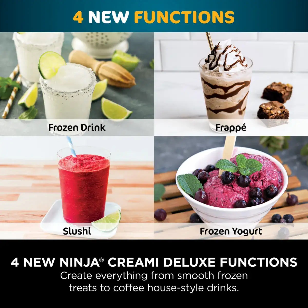 Ninja Icecreme Maker NC502EU Creami Deluxe
